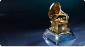 Grammy award trophy