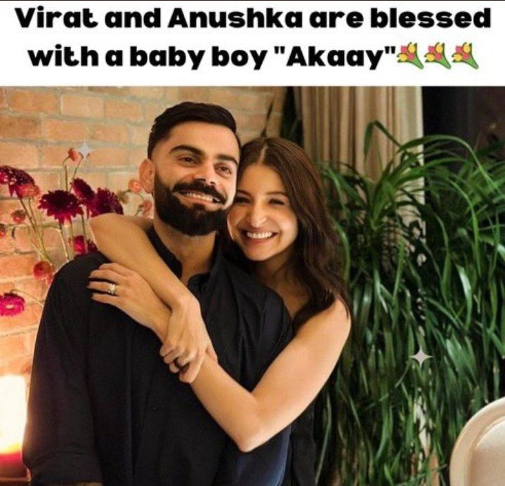 Virat and Anushka become parent of another child.